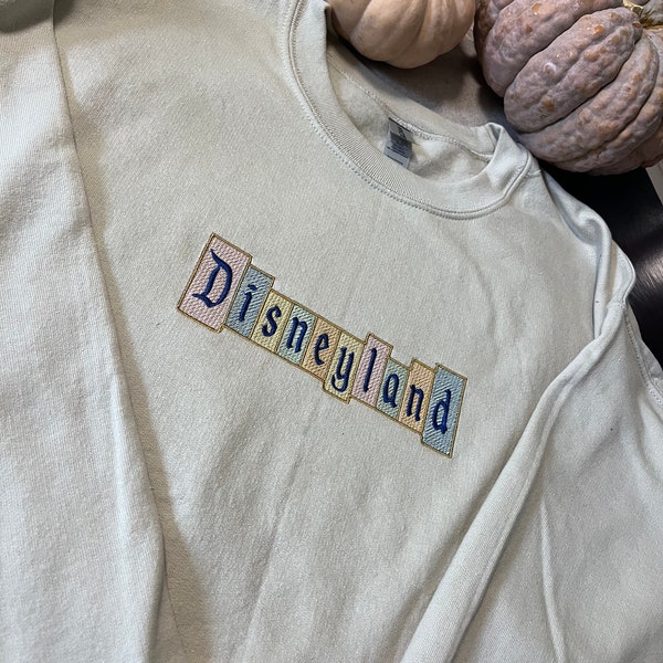Disneyland Crewneck Etsy
