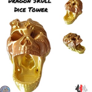 Skull & Dragon Dice Tower