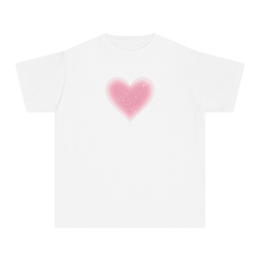Heart Baby Tee, Coquette, Coquette Clothing, Valentines Day Shirts ...