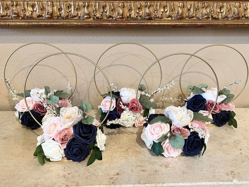 Hoop Centerpieces Wedding Centerpieces Centerpieces Etsy