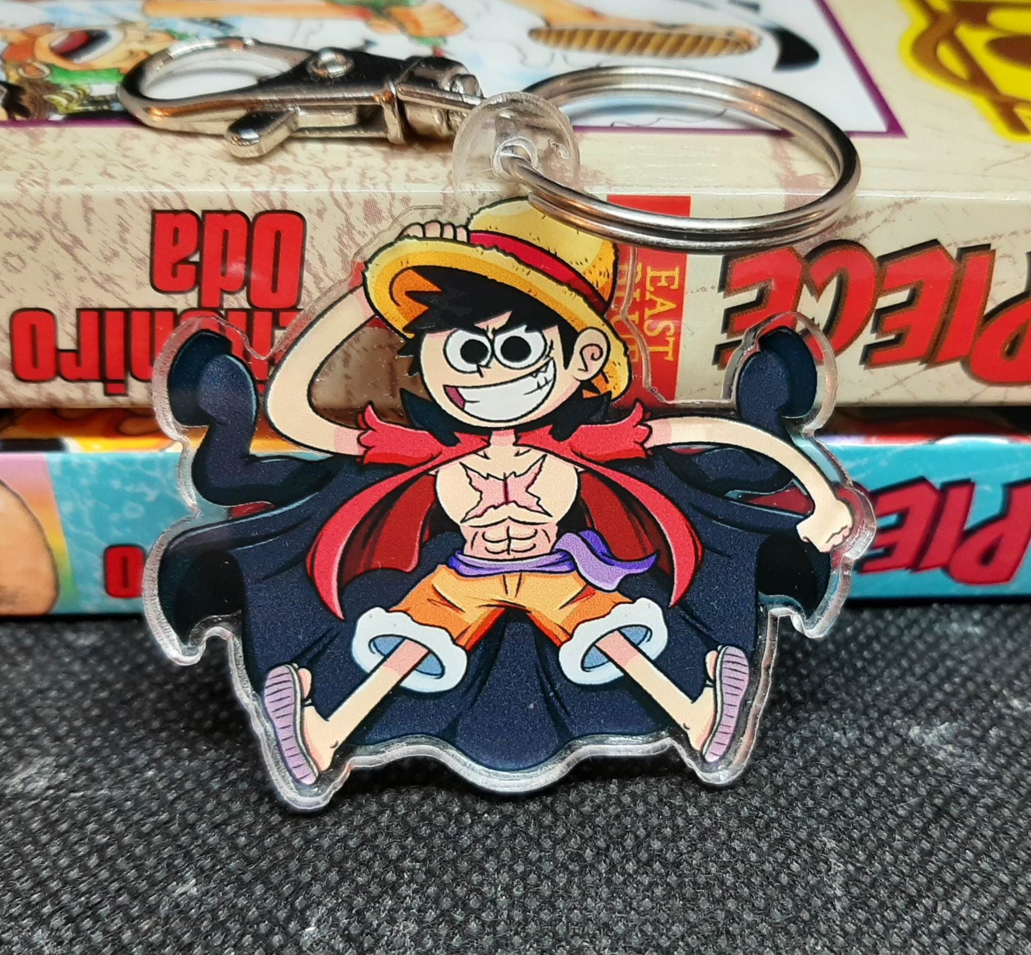 ONE PIECE Skull Monkey D Luffy Rings Rotatable Open Fashion Jewellery Cute  Metal Gold Color Bague - AliExpress