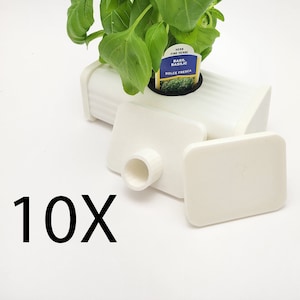 10x Hydroponic Endcaps - Choose Your Endcaps (Vinyl Downspout Endcaps 2X3)