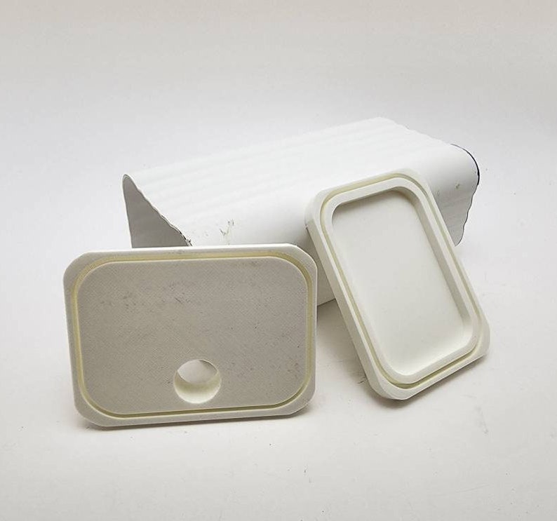 3x4 Hydroponic End Caps Vinyl Downspout End Caps for Etsy