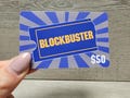 BLOCKBUSTER Christmas Gag Gift Stocking Stuffer White Elephant Gift - Prank Gag Gift Card