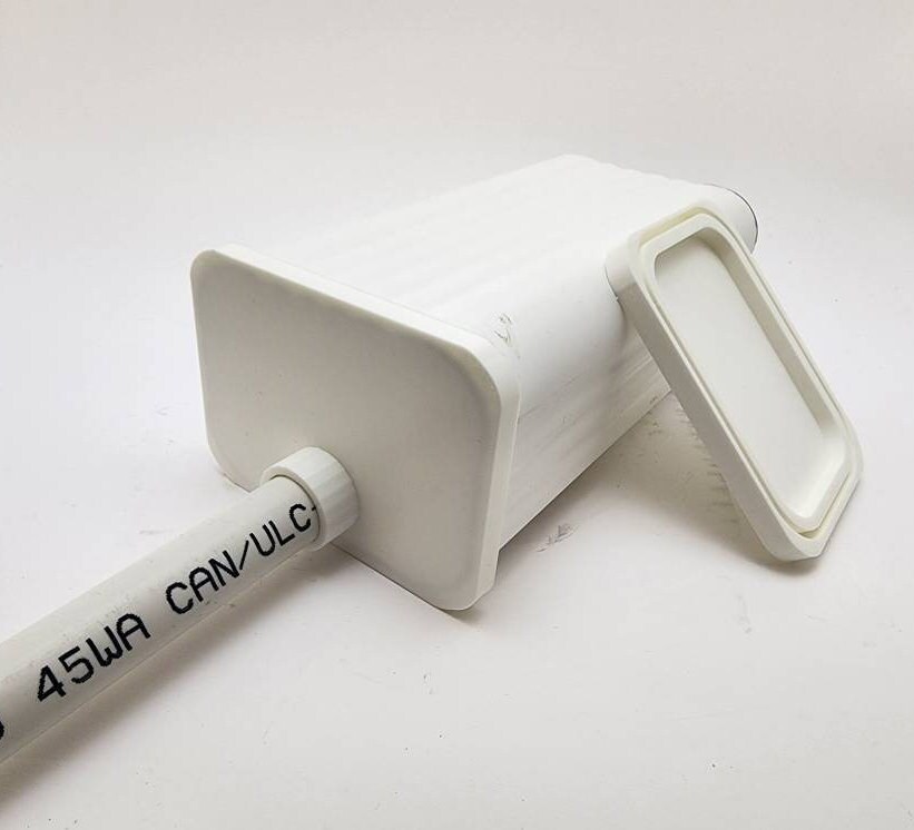 10x Hydroponic Endcaps Vinyl Downspout Endcaps 3X4 Etsy