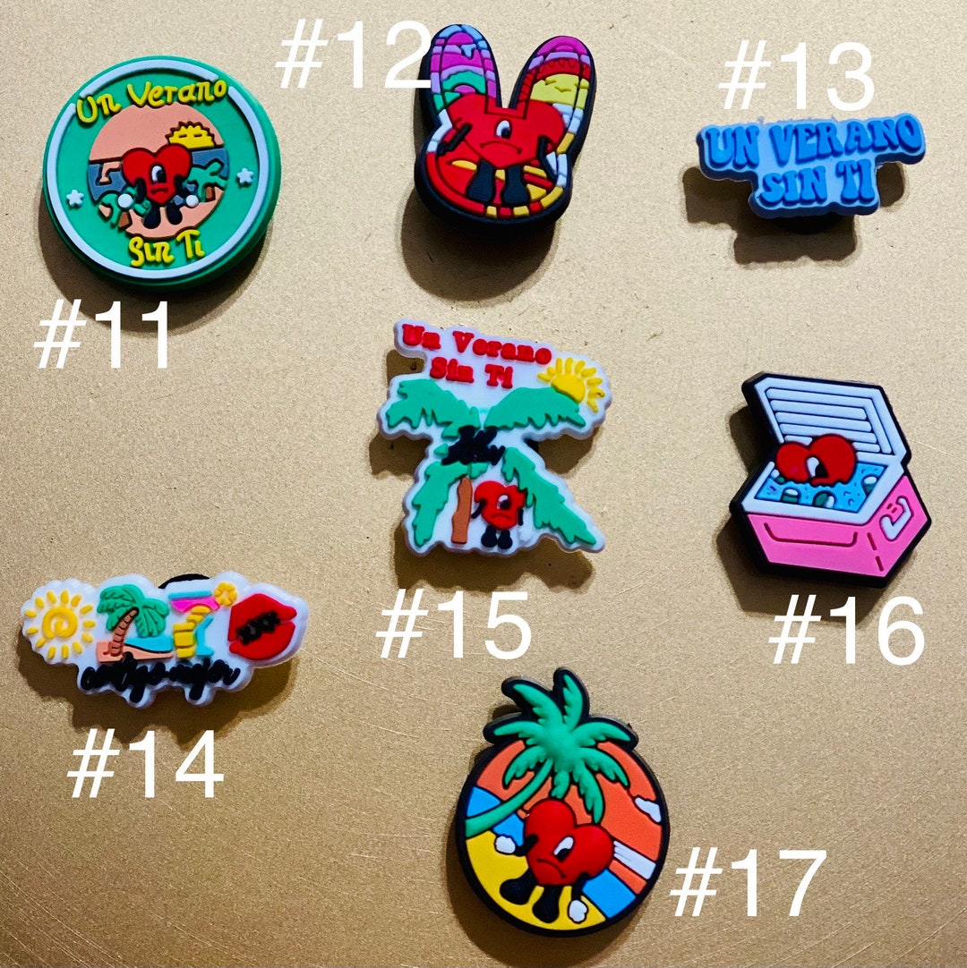 Bad Bunny Croc Charms Jibbitz Etsy