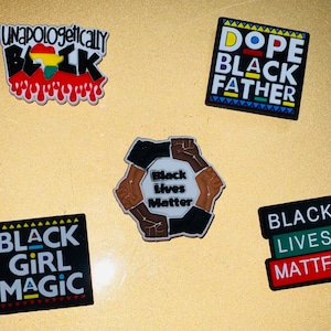 Black Lives Matter Croc Charms Jibbitz
