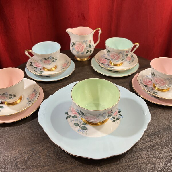 Tea Set Made in England Etsy