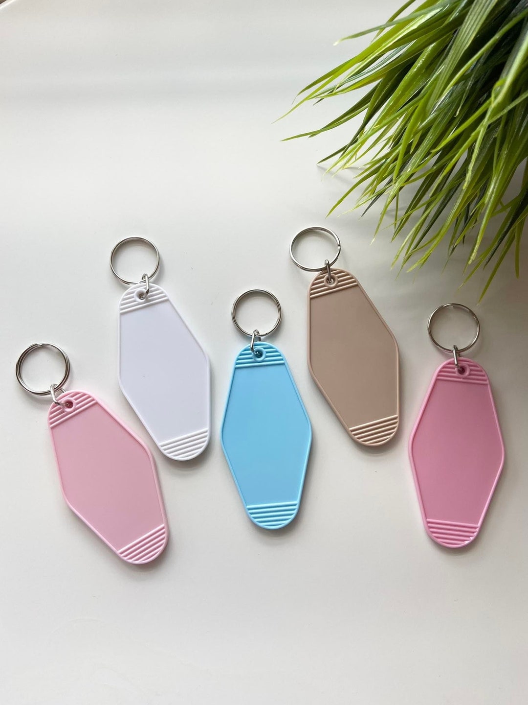 Blank Motel Keychain Vintage Keychain Acrylic Blank Etsy