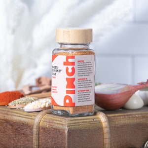 Pinch Boss Brisket Rub - Savory Smokey Sweet Grill Seasoning - 2.3 oz (65g) - All-Purpose Seasoning and Spices