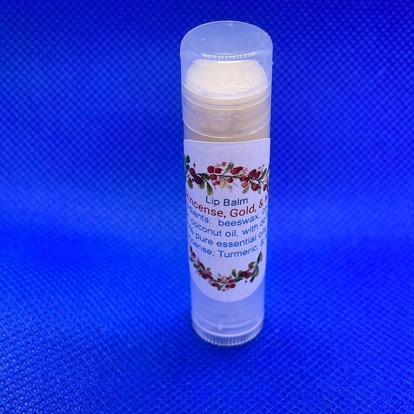 Frankincense, Gold & Myrrh Lip Balm