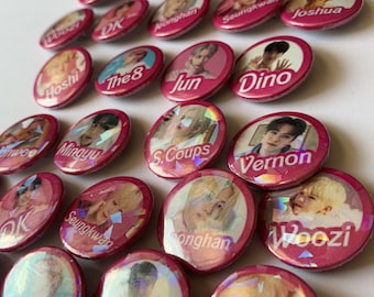 SVT Pink Edition 1in Buttons