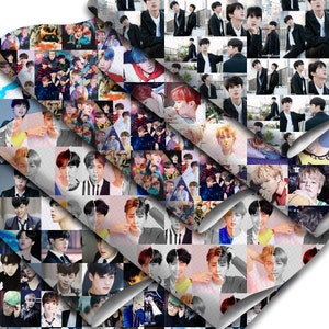 May include: A collage of images featuring a group of men with black hair. The images are arranged in a grid pattern and are all in color. The men are wearing a variety of clothing, including shirts, jackets, and hats. The images are all close-up shots of the men's faces.