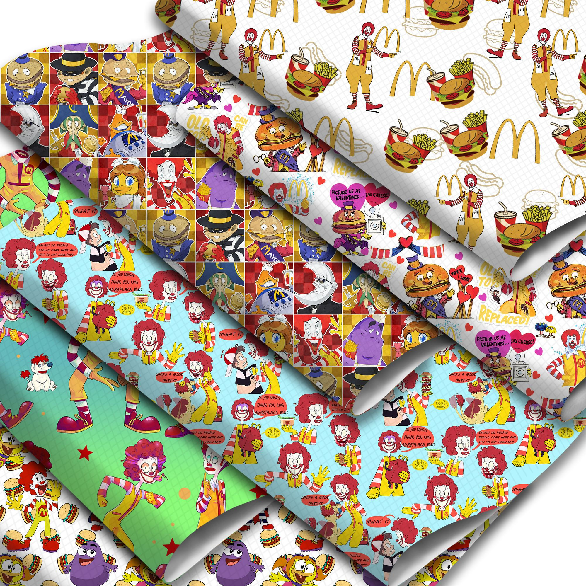Ronald mcdonald fabric - Etsy 日本