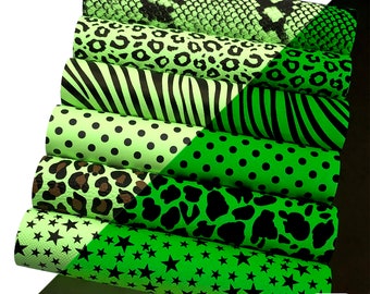 Glow In The Dark Faux Leather Sheets, DIY Crafts
