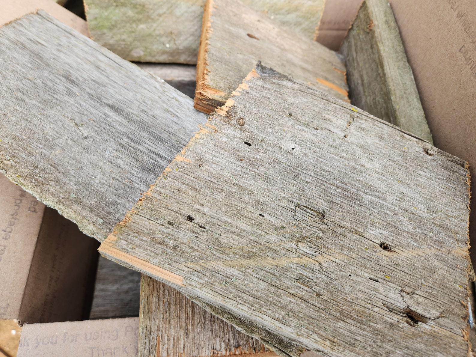 Scrap Cuts Reclaimed Barnwood Scrap Pieces: Weathered Gray Wood Cuts - Etsy