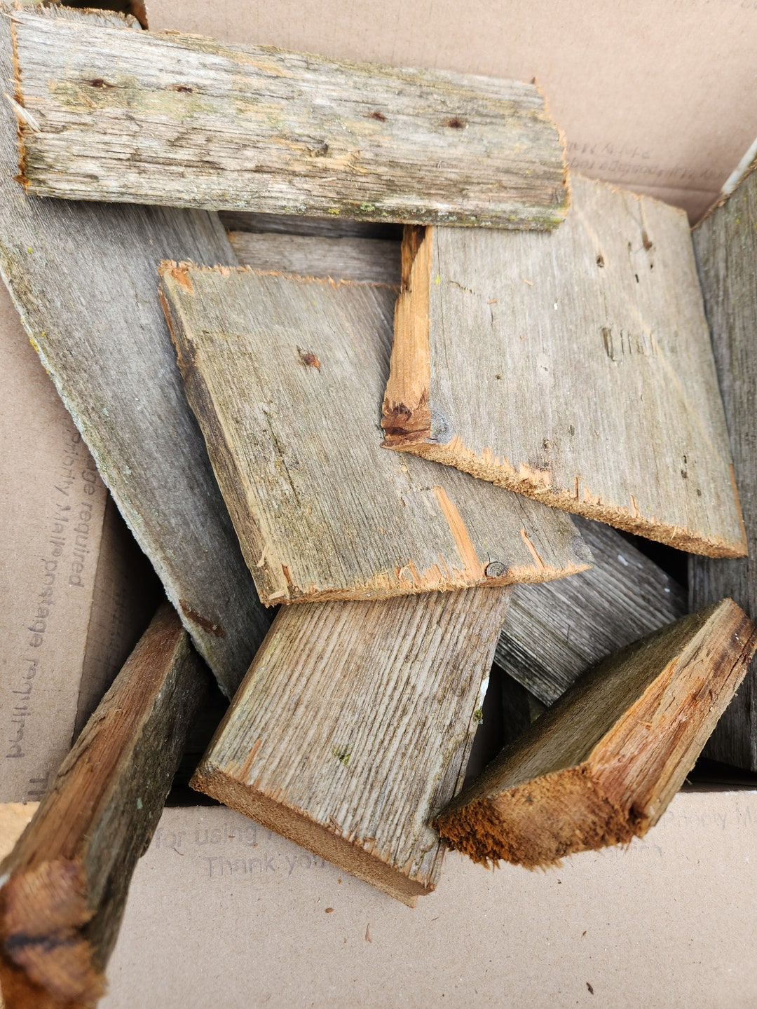 Scrap Cuts Reclaimed Barnwood Scrap Pieces: Weathered Gray Wood Cuts - Etsy