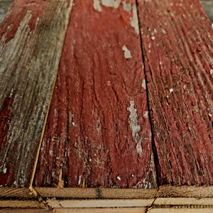 Reclaimed wood pieces