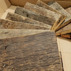 reclaimed barn wood 2 pieces 8&quot;x10&quot;