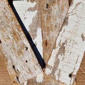 reclaimed wood thin barn board 6 piece