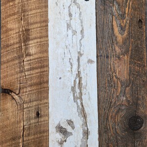 reclaimed wood accent wall diy planks barn wood salvaged material sawn to light weight diy planks