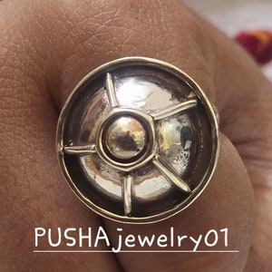 Designer Unique Style Ring Silver Globe Ring, Handmade 925 Sterling Silver Ball, Minimalist Ring, Statement Silver Ring Dome Ring For All