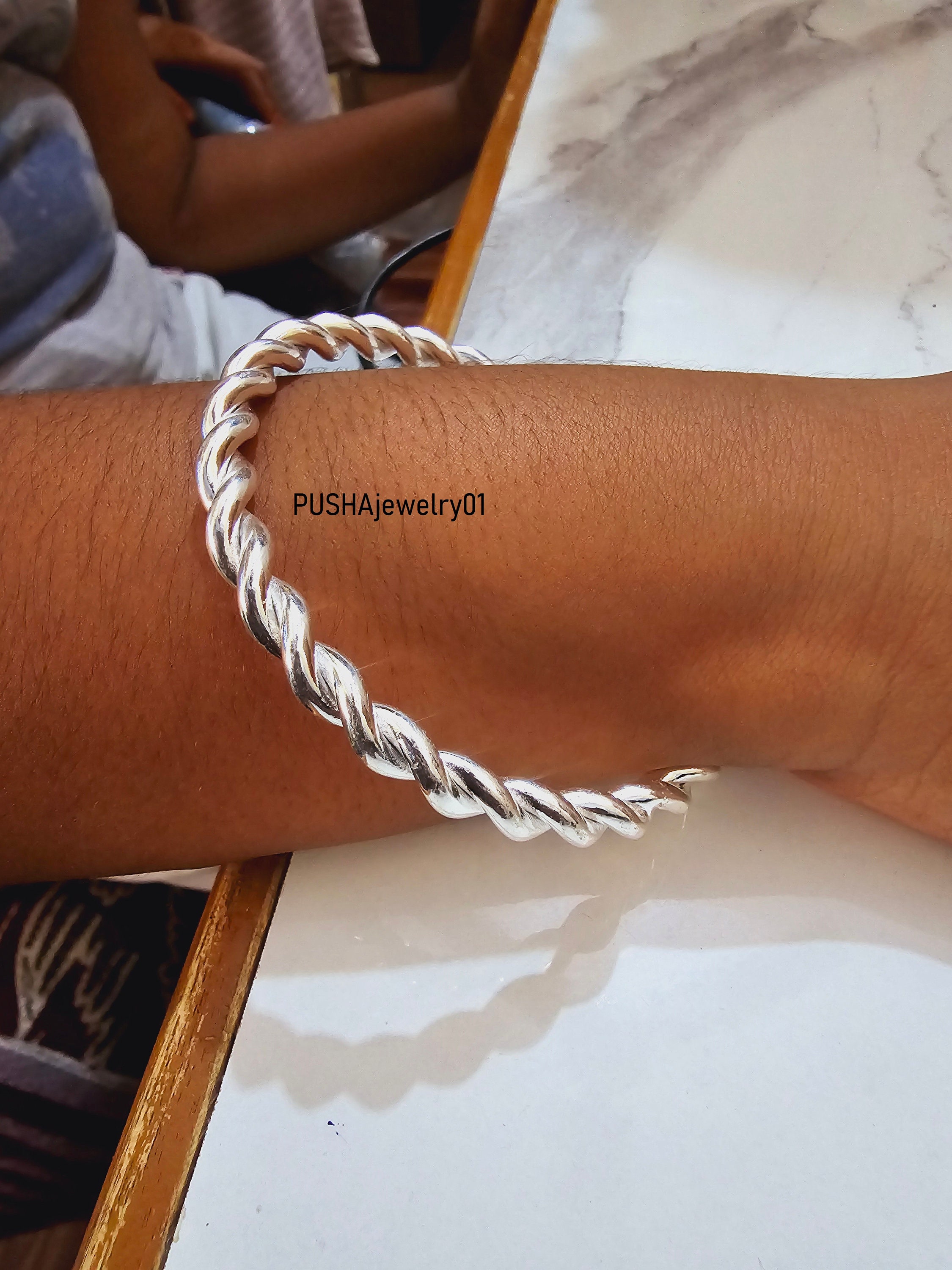 Multi-Layer Braided Leather Mens Bracelets - Pin & Lock
