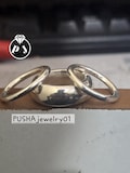 3 Set Dome Ring, 925 Sterling Silver, Minimalist Ring, Designer Unique Style Ring, Handmade Ring , Chunky Dome Ring, Wide Band Ring Jewelry product logo