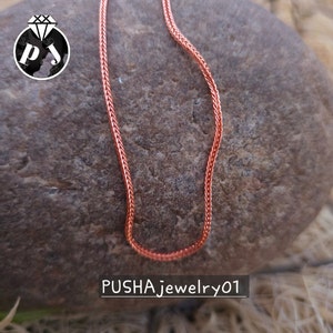 100% Heavy Antiqued Copper Snake Chain necklace Handmade pure copper chain Length-16 To 34 Inches Copper Necklace for Women jewelry gifts 01