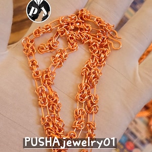 100% Heavy Antiqued Copper Chain necklace Handmade pure copper chain Length -16 To 34 Inches Copper Necklace for Women jewelry All Size C015