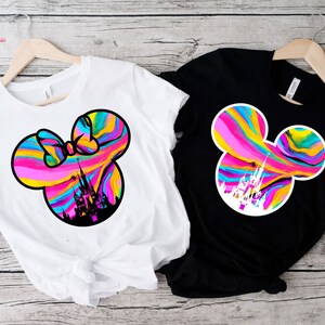 Neon Etsy Shirt Mickey -