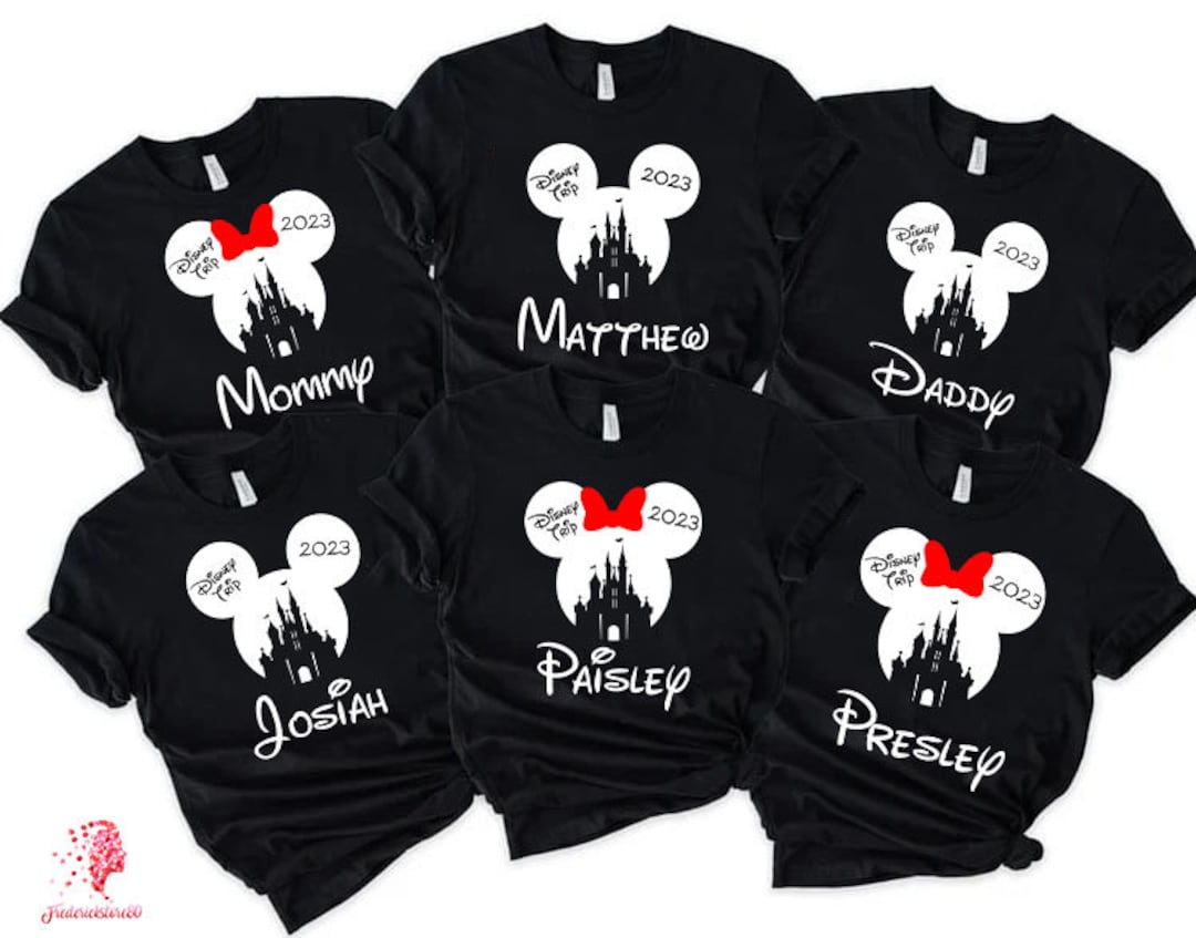 dri fit disney family shirts