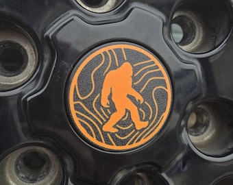 Tapacubos Sasquatch para ruedas Bronco 21+ / Tapacubos Bigfoot Topo / Accesorios Bronco impresos en 3D / Paquete Sasquatch