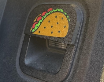Taco Glare Blocker dla 4. generacji Toyoty Tacoma (modele 2024+) | Osłona oświetlenia tablicy rejestracyjnej | Taśma VHB wstępnie zainstalowana | Toyota Tacoma Mod