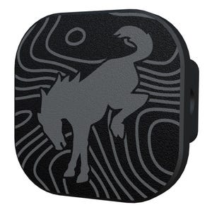 Topographic Bronco Hitch Cover | Ford Bronco Hitch Cover | Durable 3D-Printed Off-Road Accessory | Fits Standard 2 Inch Receiver