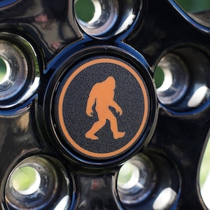 Sasquatch Center Caps for 21+ Bronco Sport Wheels | Bronco Sport Mods | 3D-Printed Bronco Sport Accessories | For Factory Bronco Sport Wheel