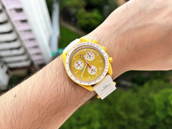 Swatch X Omega Bioceramic Moonswatch Mission to the Sun - Etsy