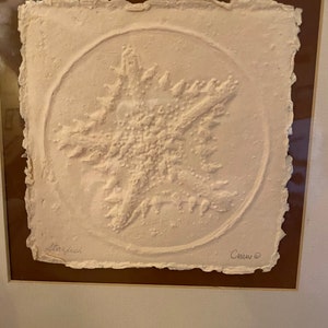 Vintage Motif Paper Starfish
