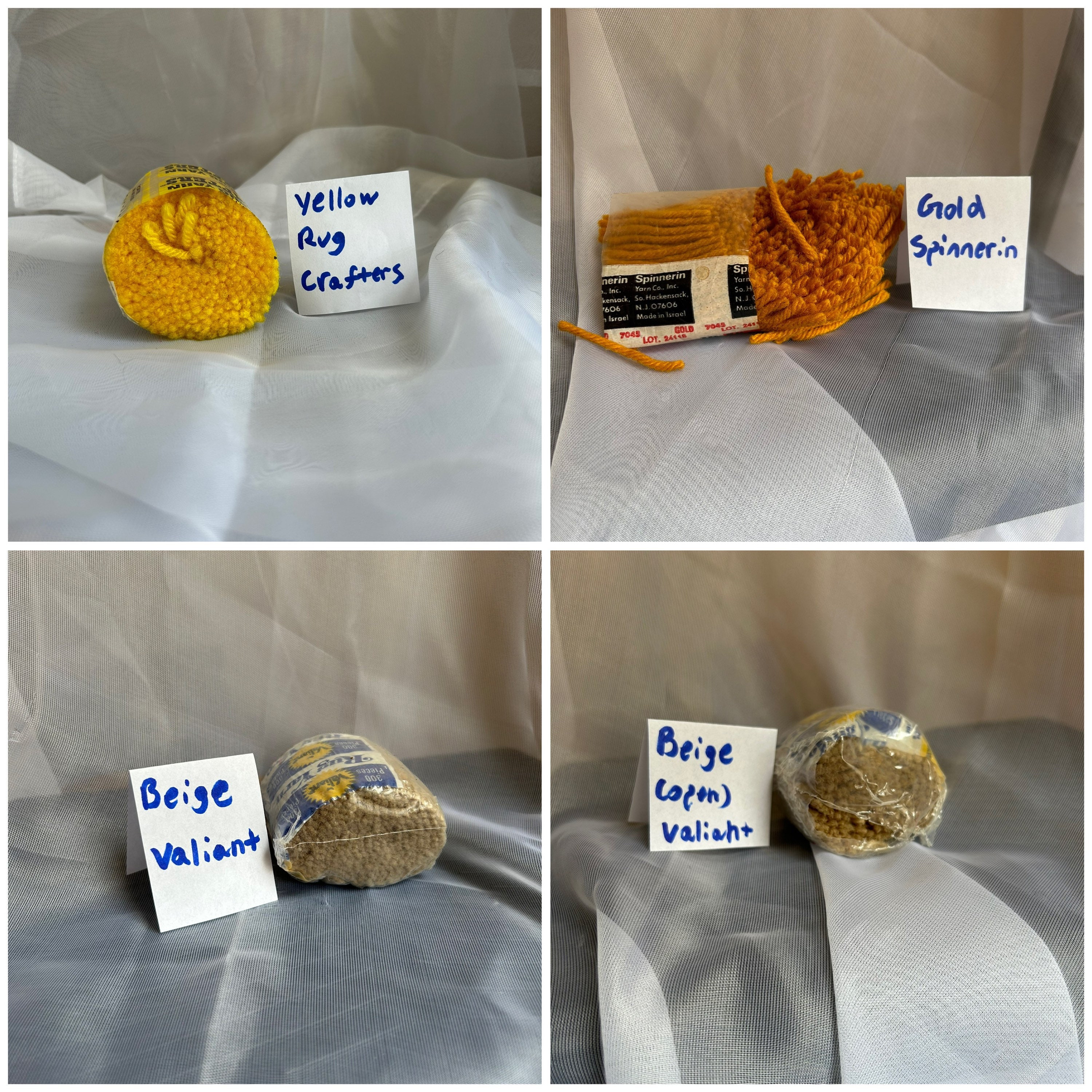 Vintage Pre-cut Rug Yarn - Various Brands - Etsy