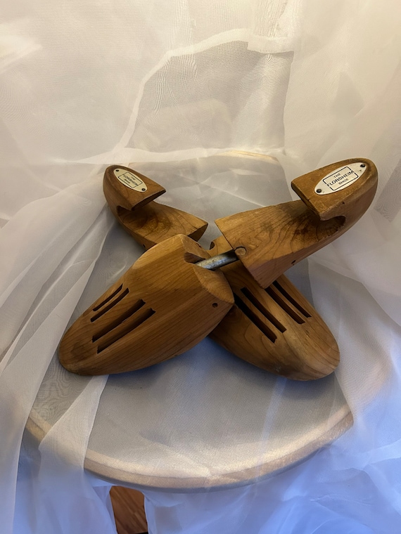Vintage Collectible Wooden Shoe Trees