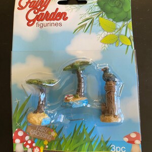 Craft Supply Fairy Garden Figurines - Tropical