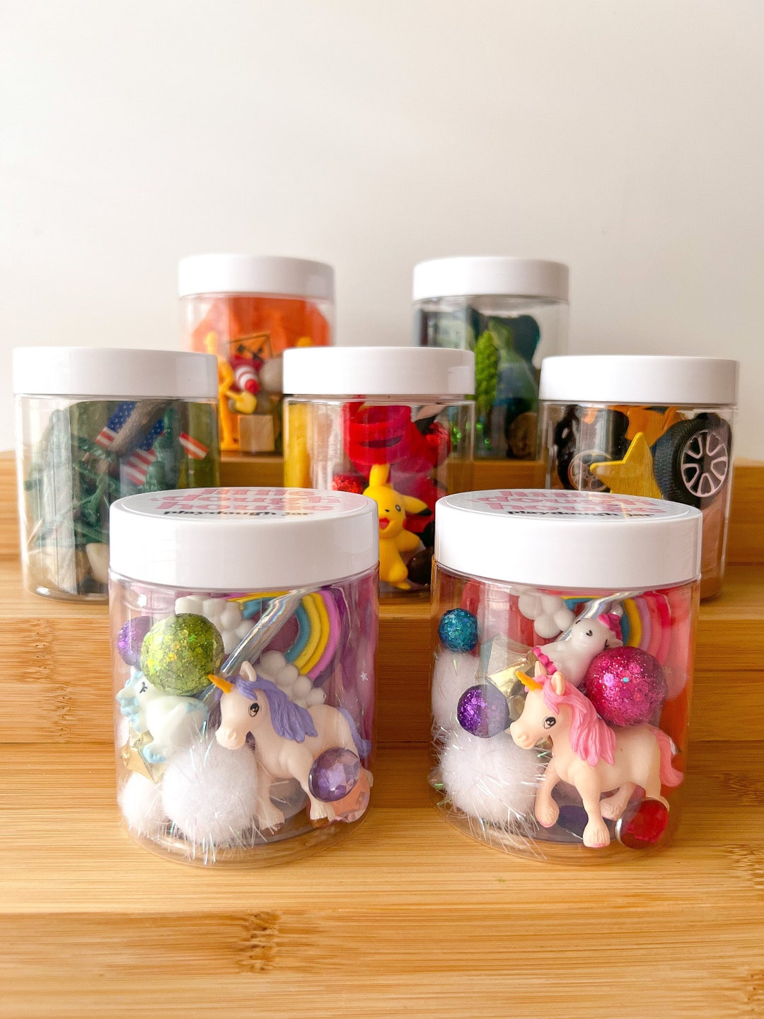 Playdough Jars Mini Playdough Kit Etsy