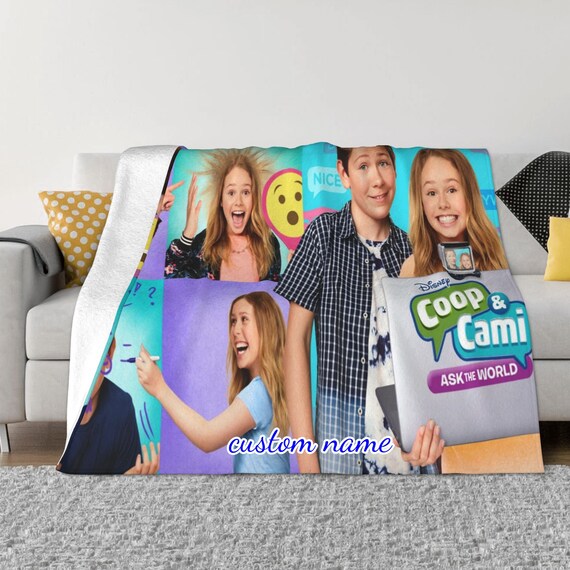 Two Layers Blanket Coop and Cami Ask the World Custom Name Printed  Bedspread Sofa Covers Travel Camping Blanket Christmas Gift - Etsy
