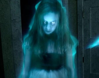 Pantalla holográfica 3D de terror para Halloween, 45 cm, 2K, alta definición