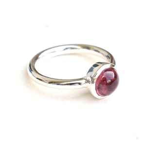 Natural Pink Tourmaline Ring 925 Sterling Silver Natural Tourmaline gemstone Ring, Pink Stone Ring size - 5.5 US-TR064