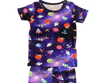 Outer Space Bamboo Pajama Set