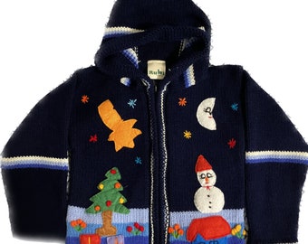 Snowy Christmas  Kids’ Hoddies