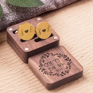 Groomsmen Cufflinks, Personalized Cufflinks, Cufflinks for Groomsmen, Wedding Cufflinks, Best Man Cuff Links, Cufflinks Engraved, Cufflinks