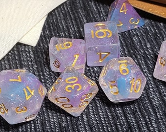 Radiance Dice Set | Dungeons and Dragons | DND Dice Set | D&D | Role Playing Accessories