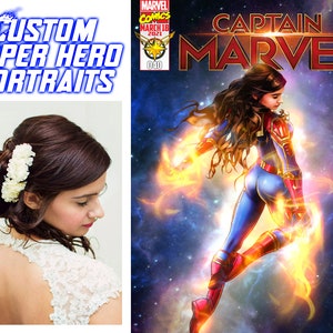 Custom Superhero Wedding Portrait, Custom Comic Cover, Personalized Comic Cover, Superhero Comic cover, Custom Comic Art, Custom Comic cover